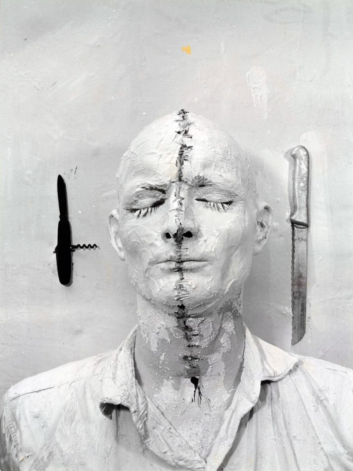 Gunter Brus, Self Painting, 1964 - © Gunter Brus