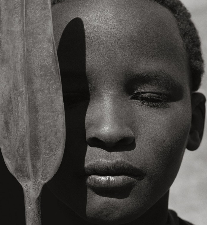 Herb Ritts, Loriki with Spear, Africa 1993 - © Image is copyright of the respective owners, assignees or others
