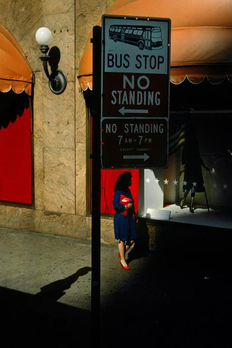 Harry Gruyaert, New York city, Street scene, 1985 - © Harry Gruyaert/Magnum Photos