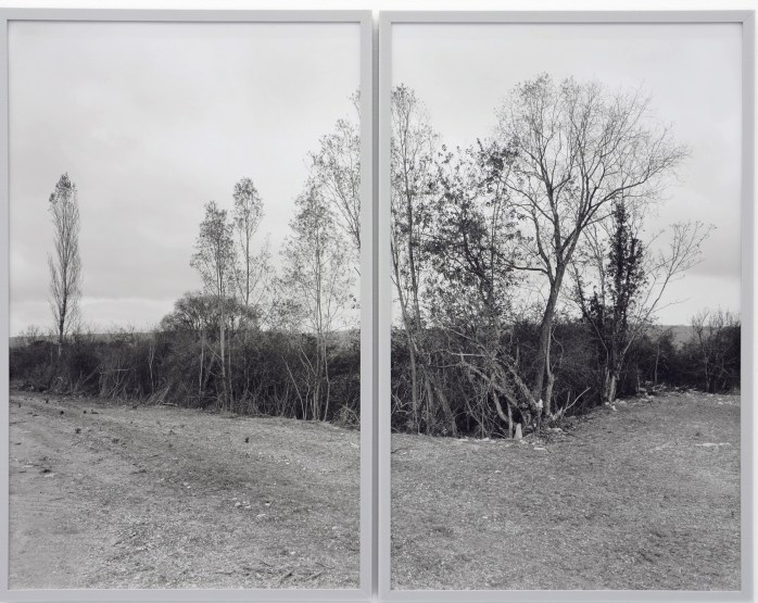 Lukas Hoff mann, Sain-Amand-Montrond, 2012, Diptych, two gelatin silver prints - © Lukas Hoffmann