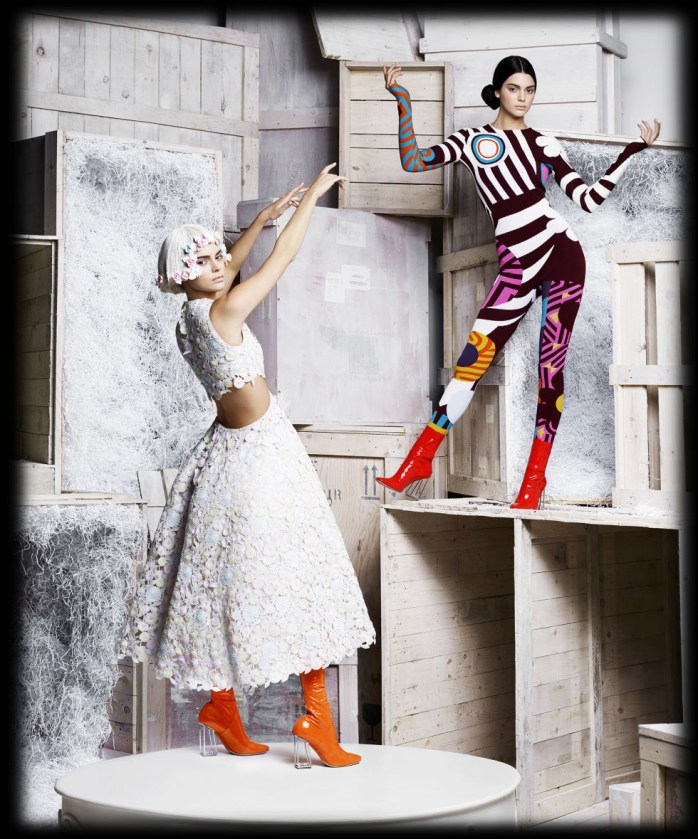 Karl Lagerfeld, Kendall Jenner, Harper's Bazar USA, 2015 - © Karl Lagerfeld