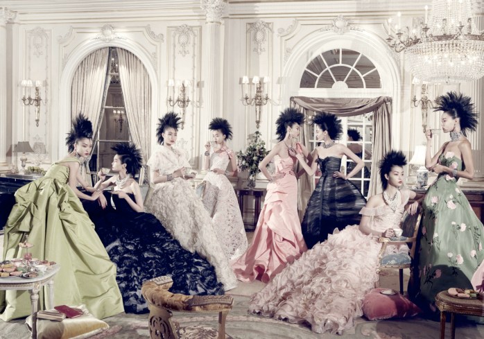 Steven Meisel, Asia Major, 2010 -  Models: Du Juan, Tao - © Steven Meisel